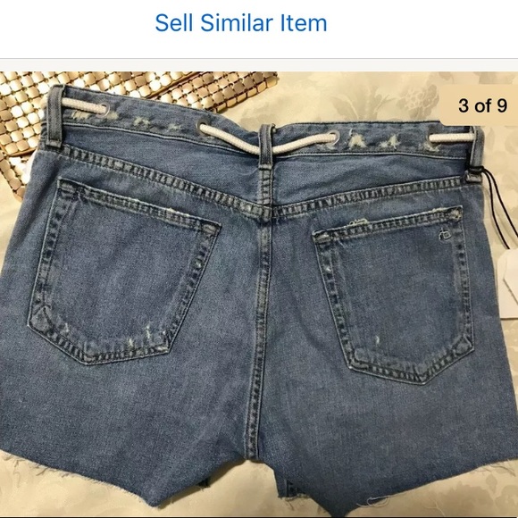Rag & Bone Rocklyn Jean Short Size 28 NEW - Picture 2 of 8